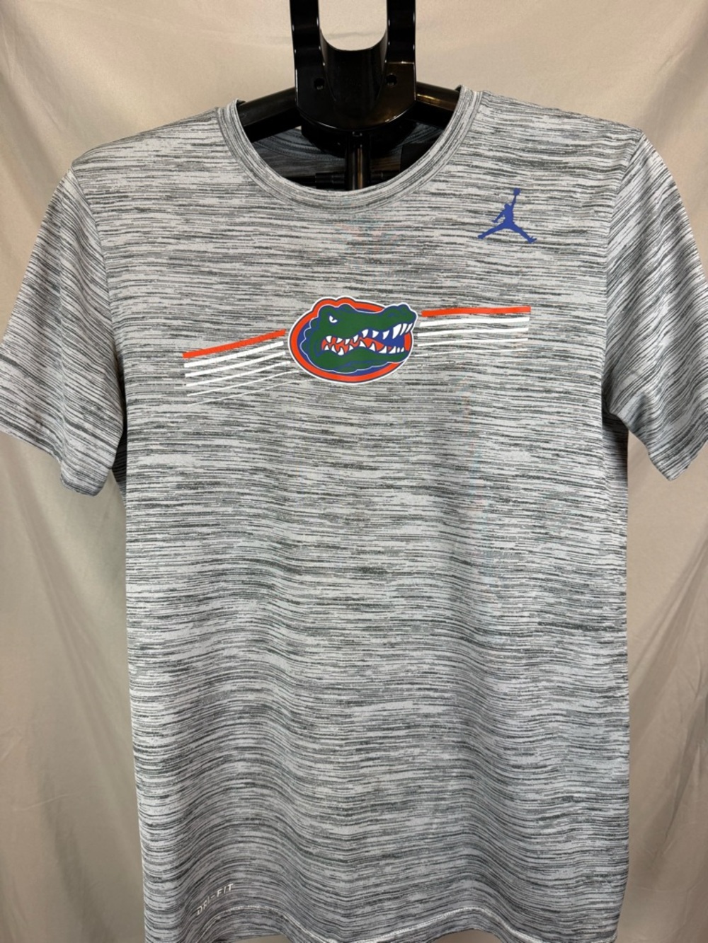 Nike Air Jordan Florida Gators Dri-FIT Tee 🐊 Light‎ Gray Small